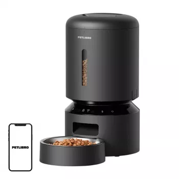 Pet feeder Aptel Petlibro Granary WiFi 5 L — automatic dry food dispenser (black)
