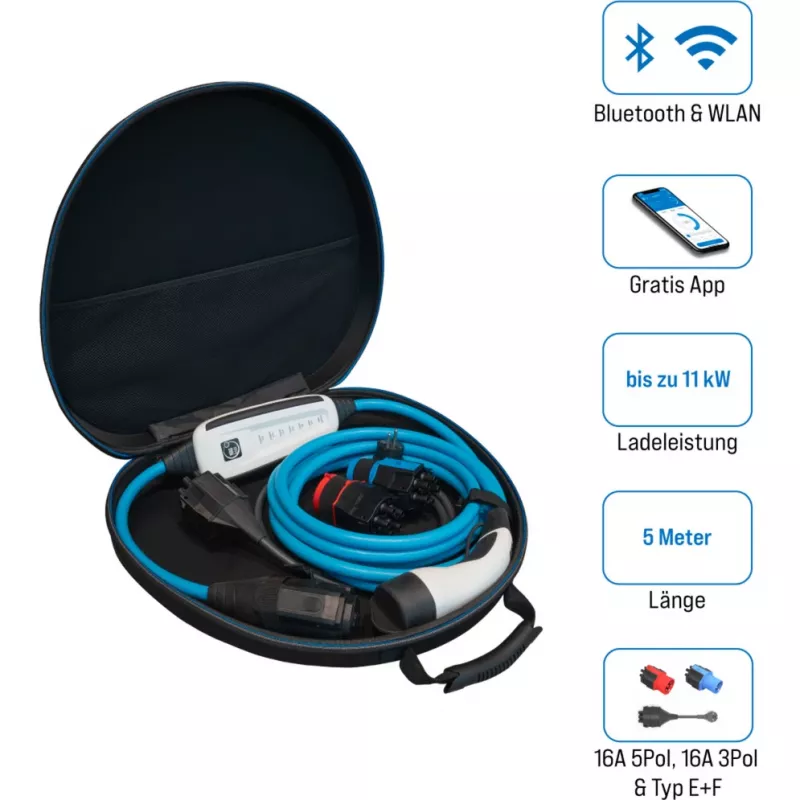 Charging cable NRGkick 16A 5m set Optimal 17501093 for EV charging