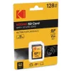 Kodak - Flash Memory Card - 128GB - UHS Class 3 / Class10 - 650x - SDXC UHS-I (EKMSD128GXC10HPRK)