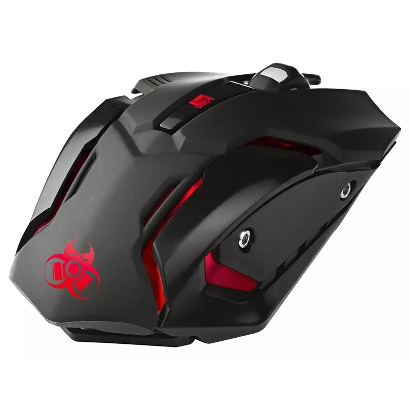 Wireless ergonomic gaming mouse TRACER ROCKY RF NANO - compact design, wireless RF connection