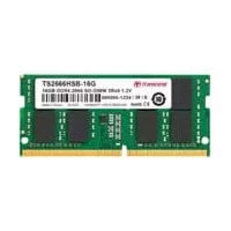 TS3200HSB-16G, 16 GB, 1 x 16 GB, DDR4, 3200 MHz, 260-pin SO-DIMM