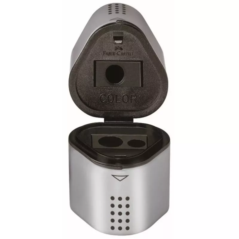 Manual pencil sharpener Faber-Castell Grip 2001 Silver