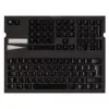 Ducky ABS Keycap Set, Laser-Graviert - ISO-Layout (DE), black