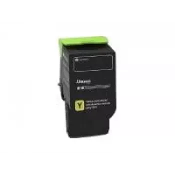 Lexmark 78C20Y0 toner cartridge 1 pc(s) Original Yellow