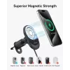 Wireless Magnetic Car Charger Anker MagGo 15W — Magnetic 15W Qi Fast Charging for Smartphones, Black