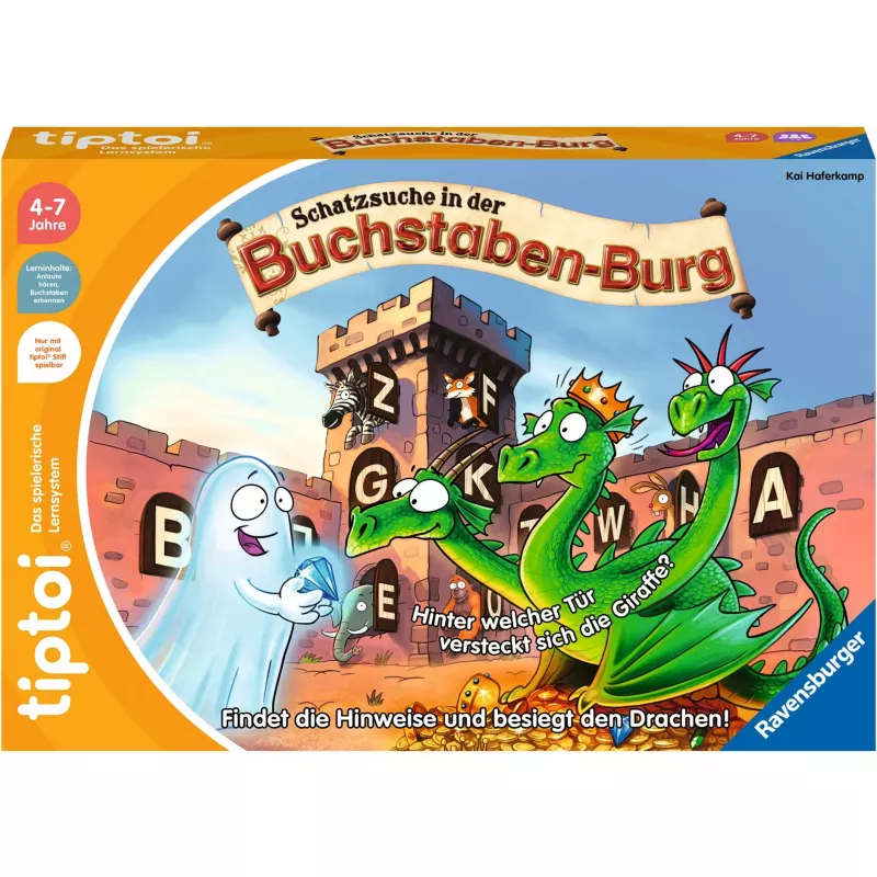 tiptoi Schatzsuche in der Buchstabenburg, Board Game