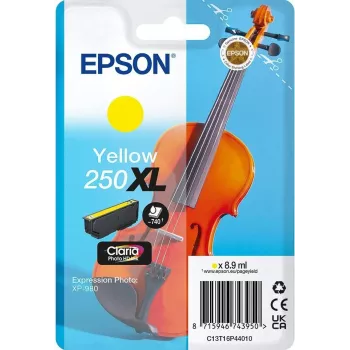 Epson 250XL Violin Claria Photo HD ink cartridge 1 pc(s) Original High (XL) Yield Yellow