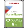 Toshiba S300 Pro Surveillance internal hard drive 8 TB 7200 RPM 512 MB 3.5 Serial ATA III