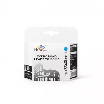 Ink. Cartridge TB Kompat. S HP CB323EE (No.364), TBH-364XLCR, Cyan