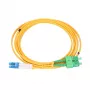 Patchcord Extralink SC/APC to LC/PC Single Mode Duplex 9/125 µm 2 mm, 1.5 m