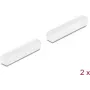 DeLOCK Dust cover for D-Sub 37 male 2 pieces transparent