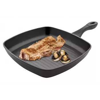 Grill pan JATA G28 Square Black