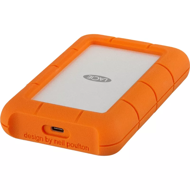 External Hard Drive LaCie 4TB USB-C 2.5 inch Rugged