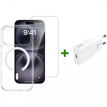 Border Case 4smarts iPhone 17 Pro 16 cm Transparent White