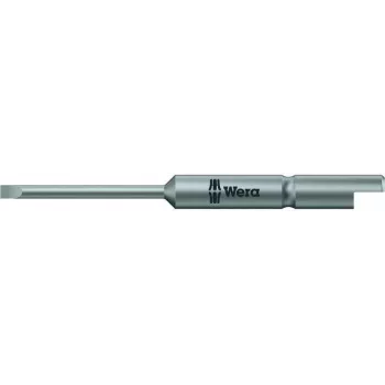 Wera 800/9 C Slotted-Bit 05135266001 2 mm Halfmoon, 4 mm Length:44 mm (05135266001)