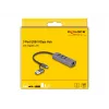 DeLOCK 64282 laptop-dockingstation & portreplikator Wired USB 3.2 Gen 1 (3.1 Gen 1) Type-C Grey (64282)