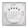 Avatto TS20-EU-W3 WiFi Touch Light Switch, 3-channel, AC 100-240V, 10 A, Tuya/Smart Life