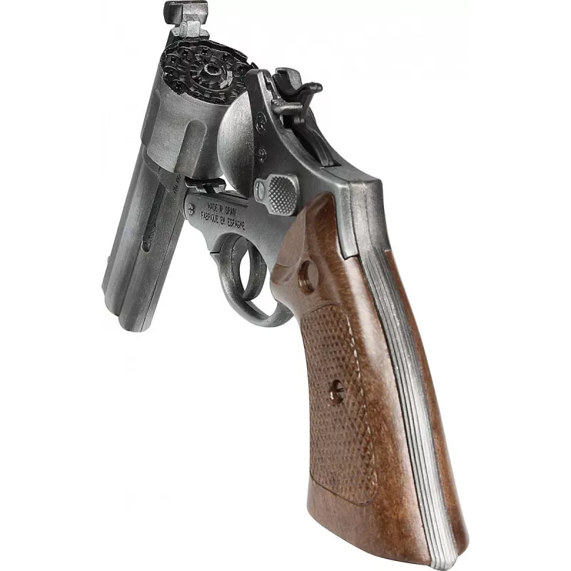 Pulio metal police-style revolver 155127/1, realistic design, metal construction