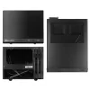SilverStone SUGO 13 - Desktop - Mini-DTX - without Power Supply (AT / PS/2) - Black - USB/Audio (SST-SG13B-Q)