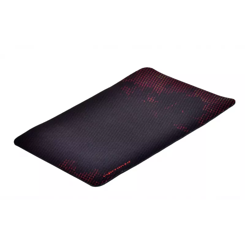 Gaming mouse pad ESPERANZA EGP102R — polyester, 300×240 mm, 3 mm thickness, black, printed surface