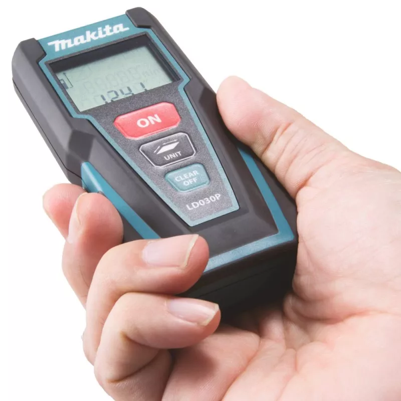 Makita LD030P rangefinder Black, Turquoise 0 - 30 m