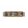 MALWA 120 TV cabinet, artisan oak/cashmere