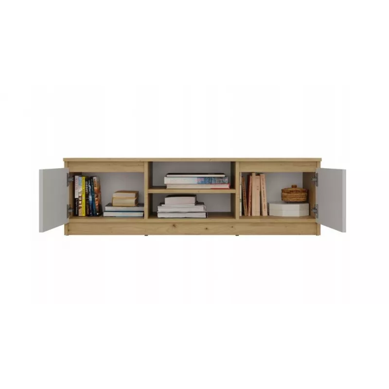 MALWA 120 TV cabinet, artisan oak/cashmere
