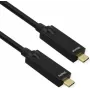 ROLINE USB 3.2 Gen 2 Cable, AOC, C-C, ST/ST, 10Gbit/s, 4K60Hz, PD (Power Delivery) 60W, black, 15 m