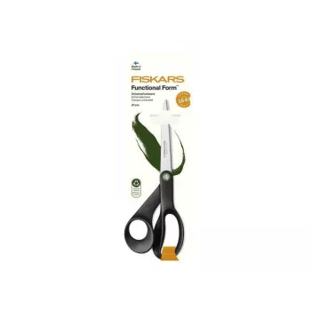 Fiskars 1074547 stationery/craft scissors Universal Straight cut Black, Stainless steel