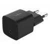 USB-C charger Belkin BOOSTCHARGE 25W Power Delivery Black – fast USB‑C PD 25W wall adapter