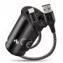 Car charger everActive CC-25C 2x USB-A + USB-C, 12W, in-car USB power adapter