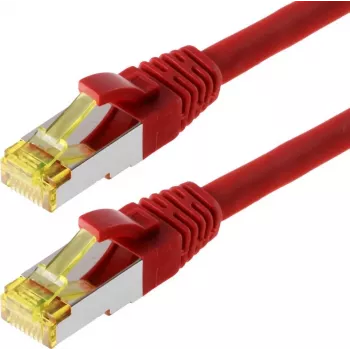 Networking Cable Helos S/FTP (PIMF) CAT 6a 20m Red