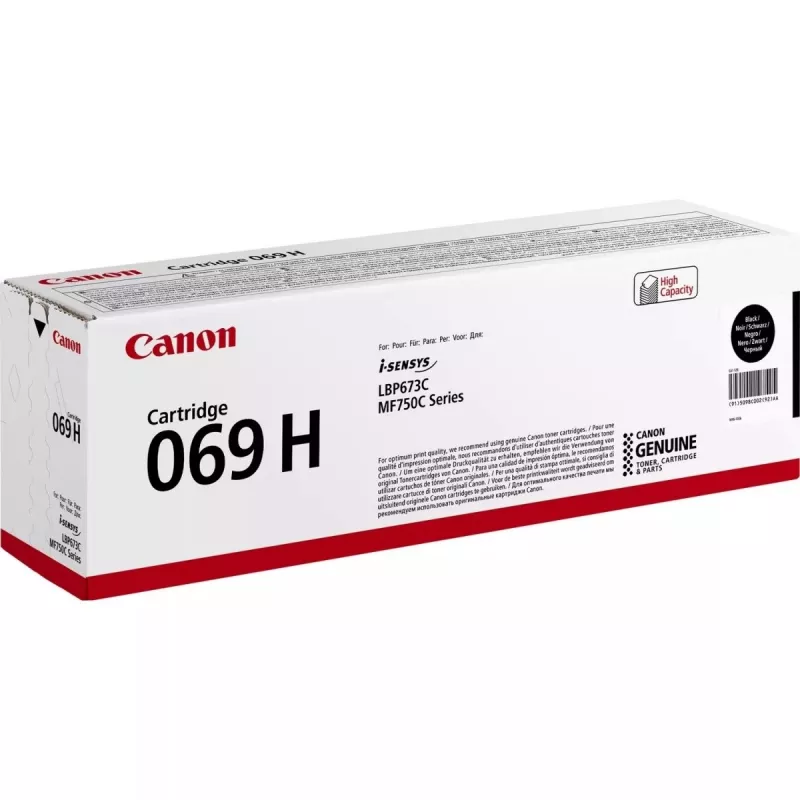 Toner Cartridge Canon CRG-069H 7600 Pages Black