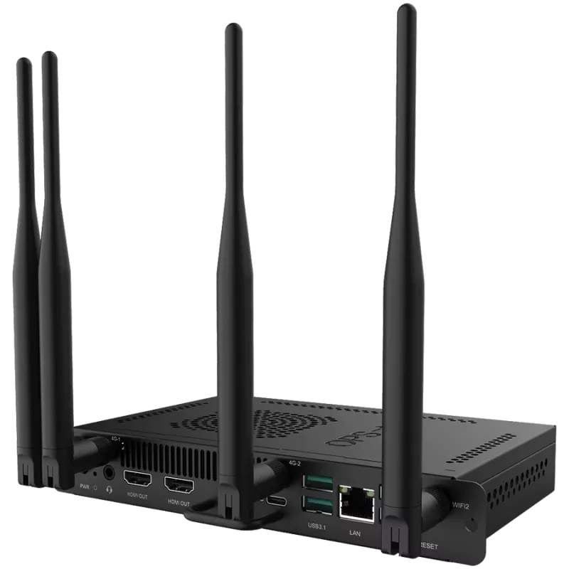 Desktop PC Prestigio Solutions for Multiboard Light & Light+ Series — Intel Core i5-1235U, 8GB DDR5, 256GB SSD, 3G LTE, Wi‑Fi 6, TPM 2.0, Windows 11 trial
