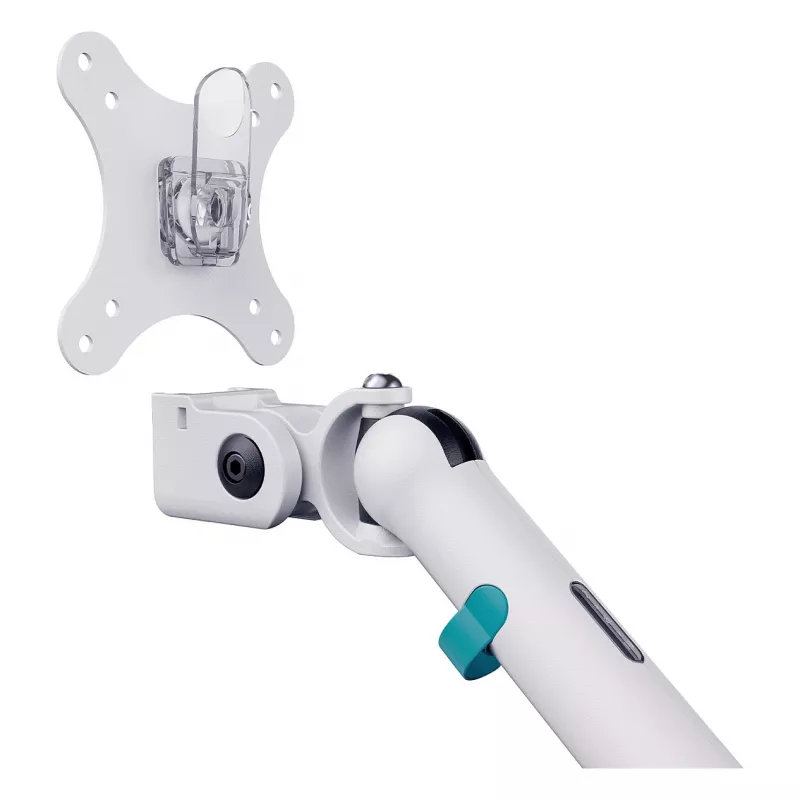 Monitor mount DIGITUS Single design for up to 35 inch screens, clamp, 10 kg, VESA 75x75–100x100, tilt -45–90°