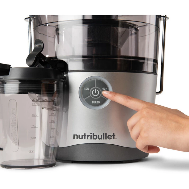 NutriBullet juicer Pro NBJ200G (Silver/Grey, 1.000 Watt) (0C22500002)