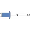 Blind rivet GESIPA 6310923 Steel/Steel 5×10 mm flat head for 4.0–6.0 mm