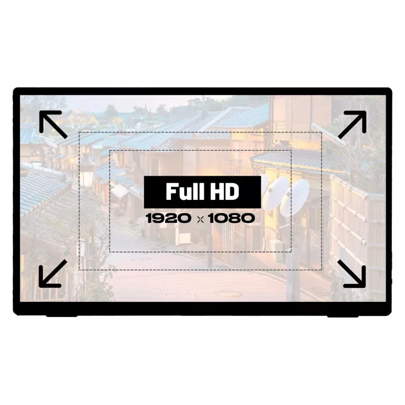 JAPANNEXT JN-MD-I156FHDR-T computer monitor 39.6 cm (15.6 inch) 1920 x 1080 pixels Full HD LED Touchscreen Grey