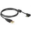 USB cable DeLOCK 83147 USB 2.0 1 m USB A Micro-USB B Black