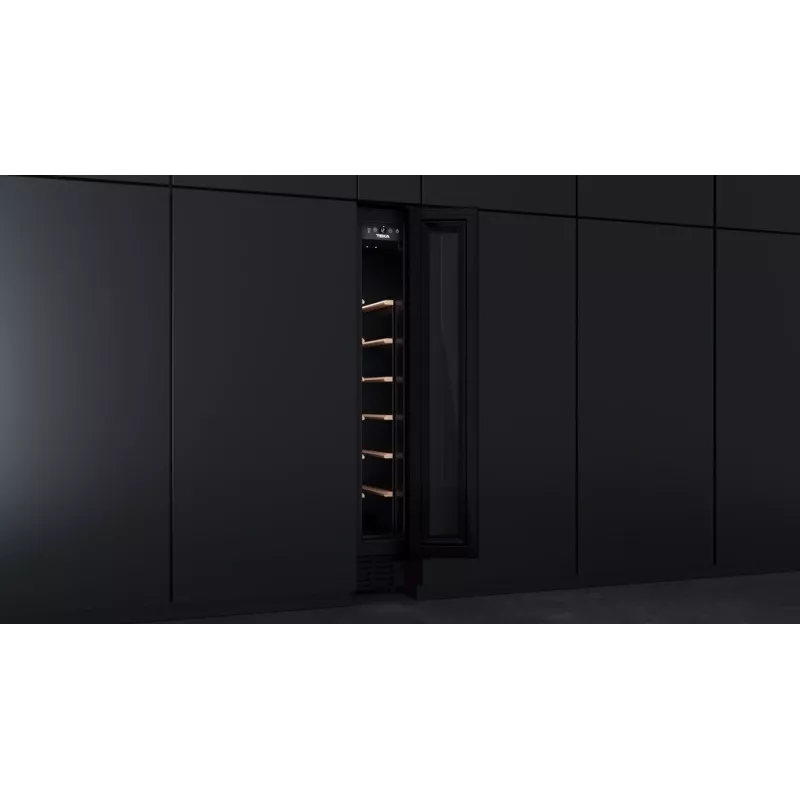 Teka RVU 10008 GBK Thermoelectric wine cooler Built-in Black 8 bottle(s)
