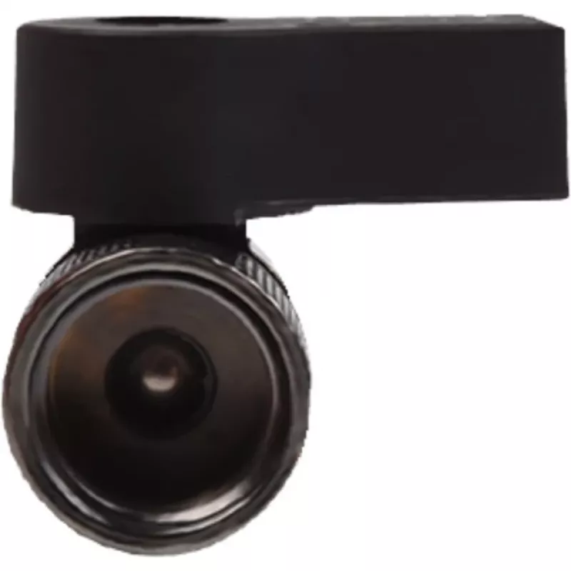 Alphacool 2-way ball valve G1/4 - Black Nickel (17354)