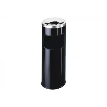 Round Metal Black Durable 3332