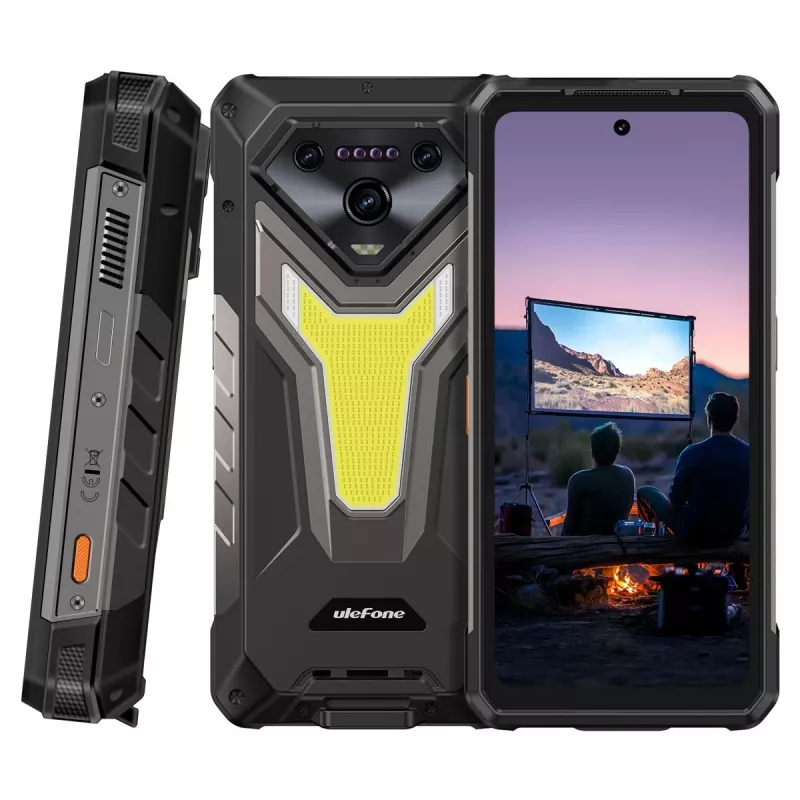 Smartphone UleFone Armor 34 Pro (Plus) 16/512GB 5G, rugged Android device, 16GB RAM, 512GB storage, 5G connectivity