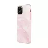 Phone case Devia Marble series for iPhone 11 Pro Max, pink, protective hard shell