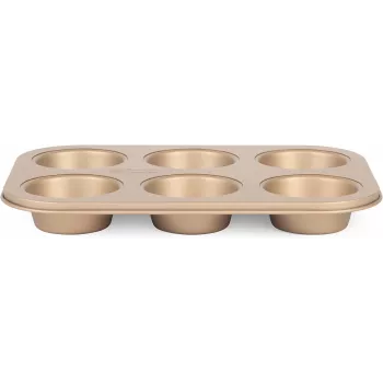 Muffin Maker Russell Hobbs RH02151GEU7 Gold non-stick surface, countertop electric muffin tray
