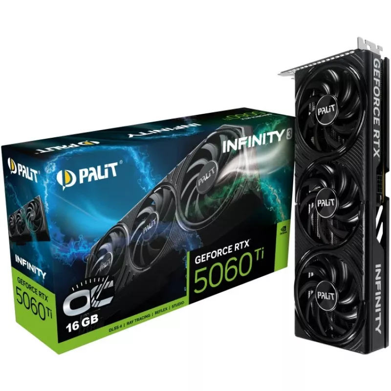 Graphics Card NVIDIA GeForce RTX 5060 Ti 16 GB GDDR7