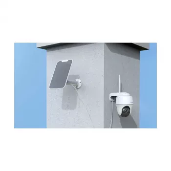 IP security dome camera Reolink B430 + solar, 5 MP, wireless, battery & solar power, wall mount, indoor/outdoor, white