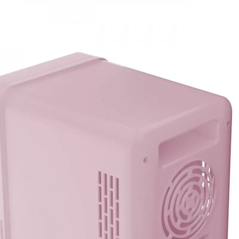 Mini fridge with LED makeup mirror Elle ESDAFX04PUEU 4 L, purple