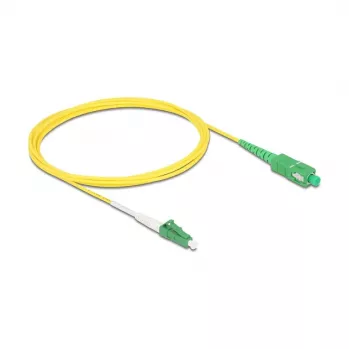 DeLOCK InfiniBand/fibre optic cable 2 m LC SC Yellow 83861