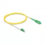 DeLOCK InfiniBand/fibre optic cable 2 m LC SC Yellow 83861